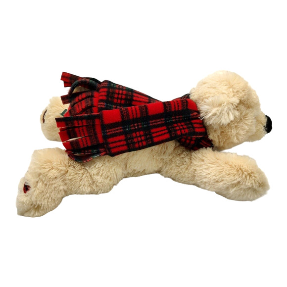 Creamy Tan Super Soft Floppy 17" Eddie Bauer Teddy Bear Stuffed Animal Plush Toy - Picture 6 of 12